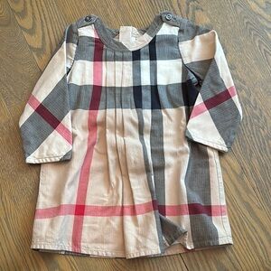 Burberry Infant Plaid Outfit